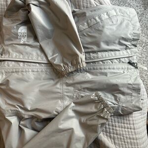 The North Face Gray Windbreaker Jacket